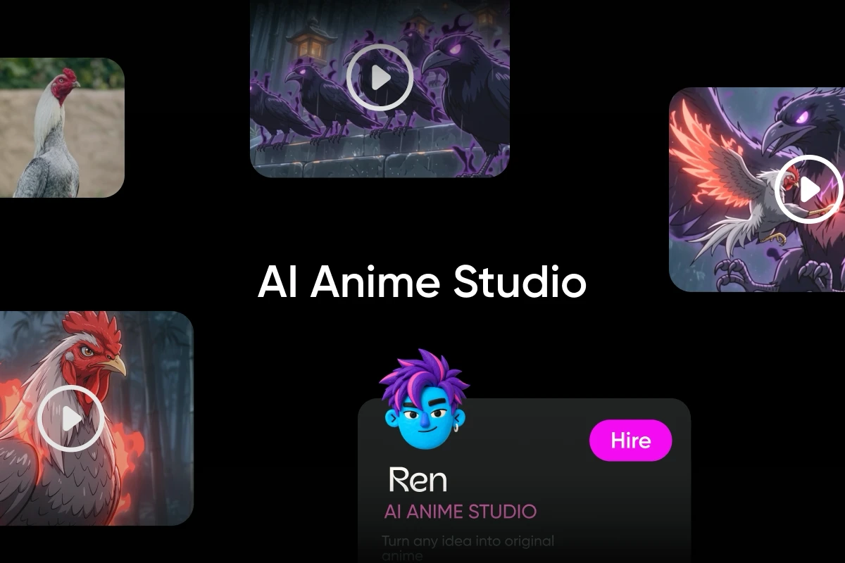 Introducing Ren, the AI anime maker that directs every shot