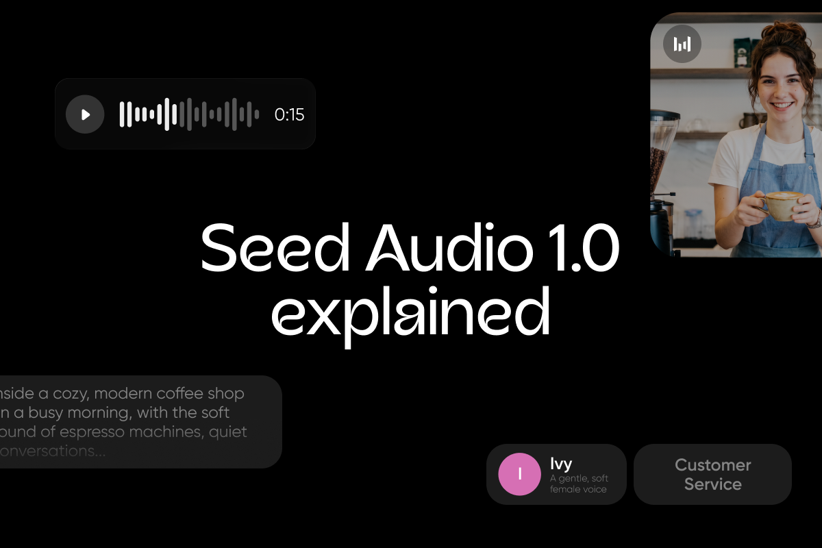 Seed Audio 1.0 explained: one prompt for voice, effects and ambience